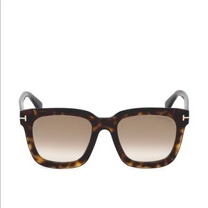 Tom Ford new in box Sari sunglasses 52H w brown amber polarized lenses